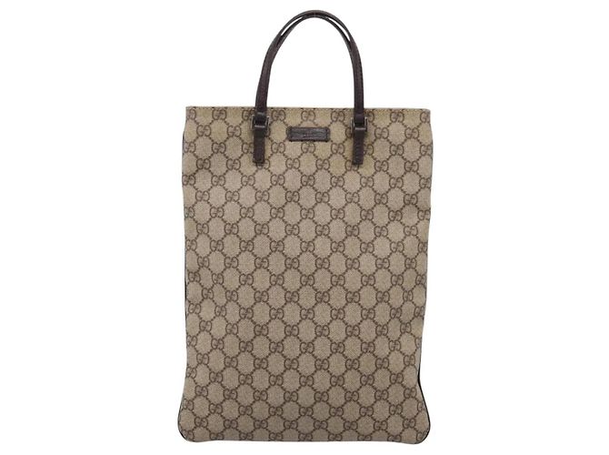 Gucci Joy Plus Flat GG Coated Canvas Medium