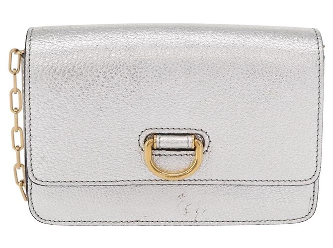 Burberry D-Ring Chain Leather Small