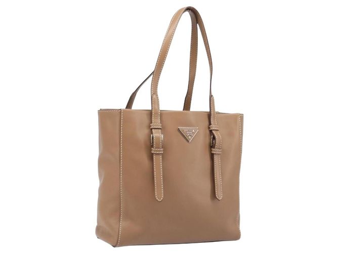 Prada Covered Strap Open City Calfskin Medium