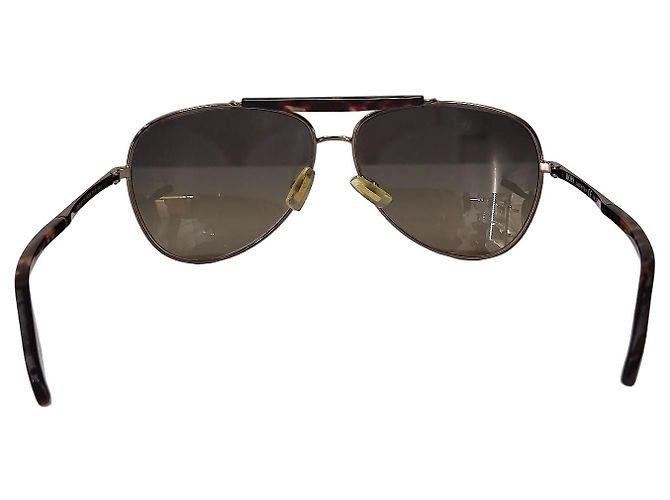 Hugo Boss Occhiali da sole aviator metallo marrone