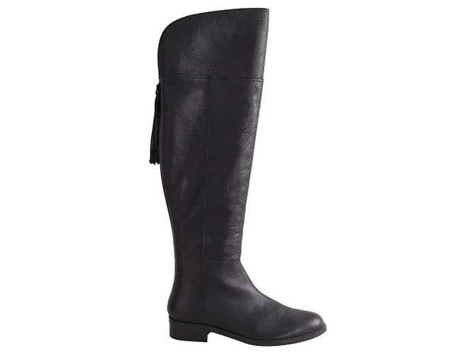 Schwarze Lederstiefel von Lk Bennett