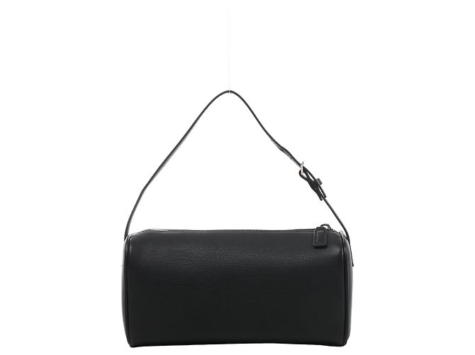 The Row 90's Lederhandtasche in Black