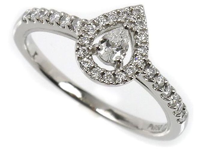 Autre Marque Anillo Vendome Aoyama Pt950 Platinum Diamond Ring