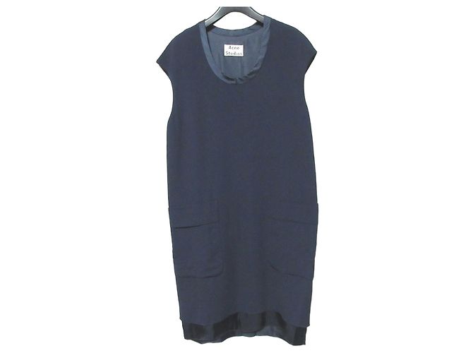 Acne Studios PALMER CREPE Georgette Kleid