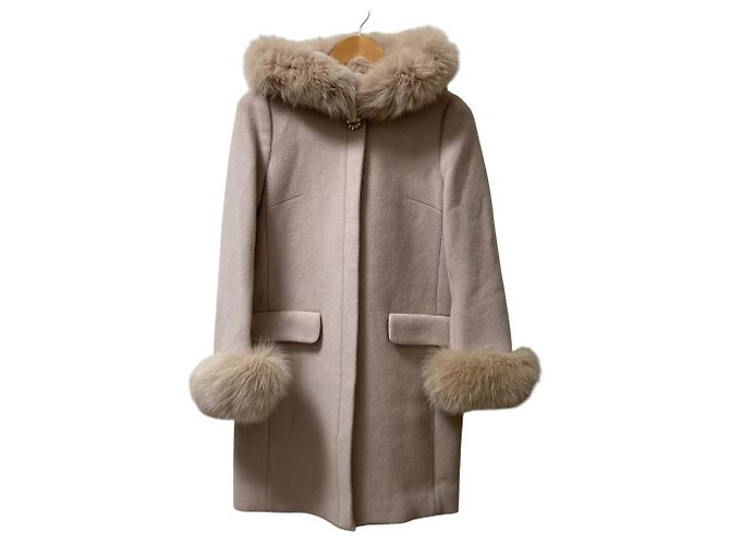 Autre Marque Apuweiser-riche 5WAY No Collar Wool Coat