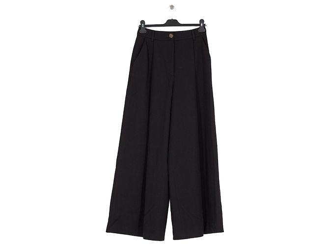 Autre Marque FLORERE Weite schwarze Hose