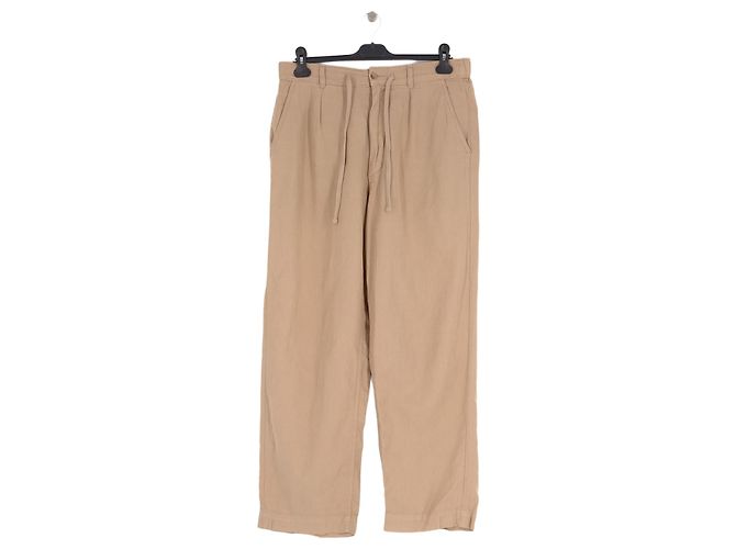 Polo Ralph Lauren Beige Leinenhose