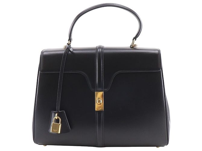 Céline Bolsa 2way Celine 16 Classic em couro de bezerro