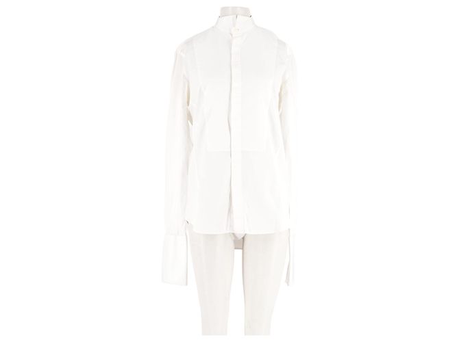 Autre Marque Camicia di cotone bianca