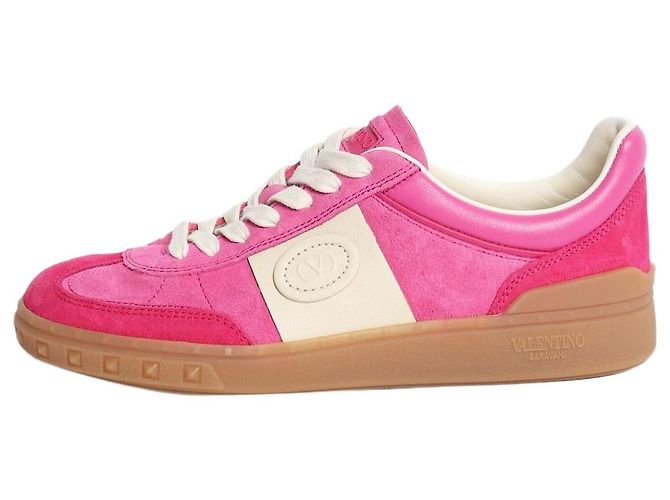 Valentino Baskets en daim rose - taille EU 38.5