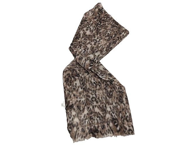 Max Mara Schal Leopardprint