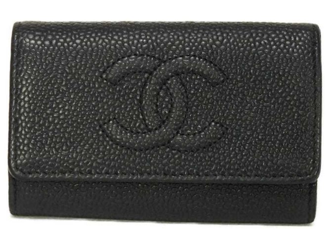 Chanel CC Signature Key Case