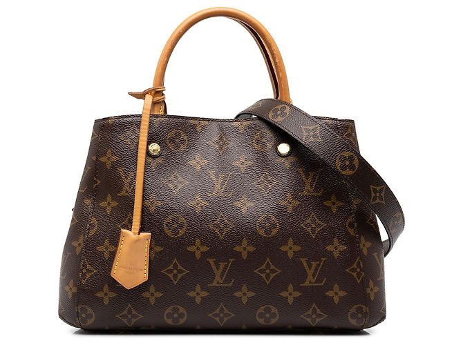 Louis Vuitton Brown Monogram Montaigne MM