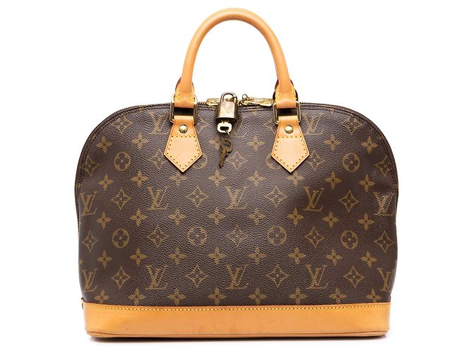 Louis Vuitton Brown Monogram Alma PM