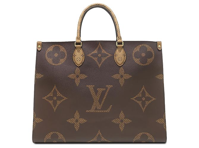 Louis Vuitton Brown Monogram Reverse Giant OnTheGo GM
