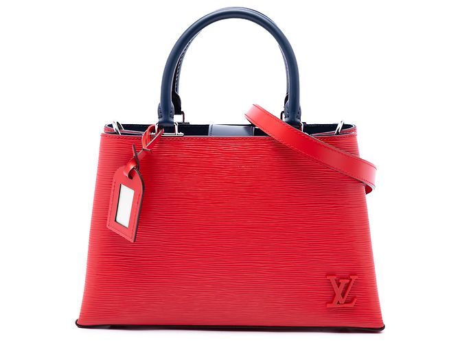 Louis Vuitton Red Epi Kleber PM