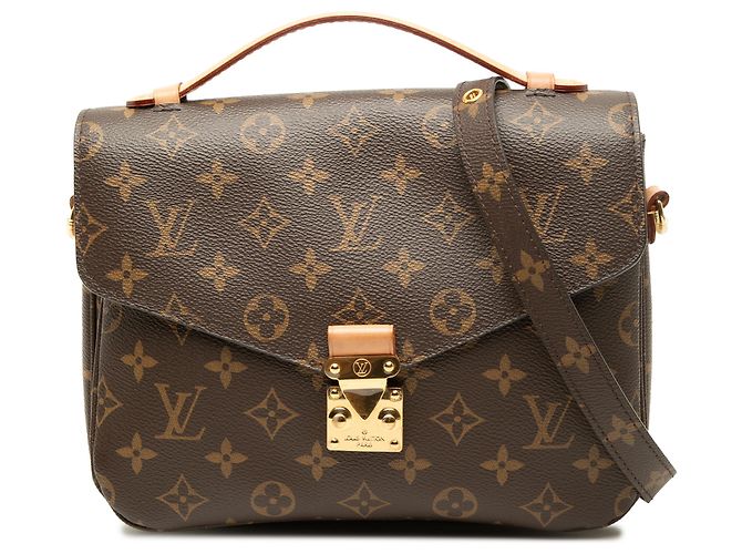 Louis Vuitton Brown Monogram Pochette Metis
