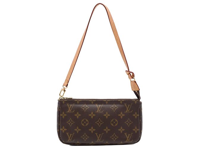 Louis Vuitton Brown Monogram Pochette Accessoires