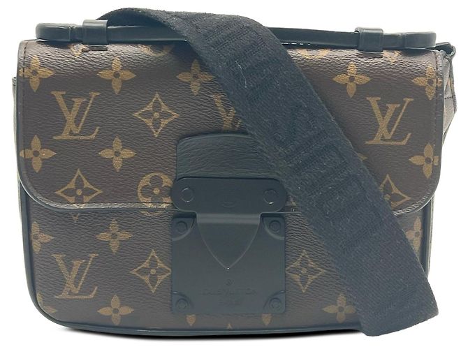 Louis Vuitton Brown Monogram S Lock Sling