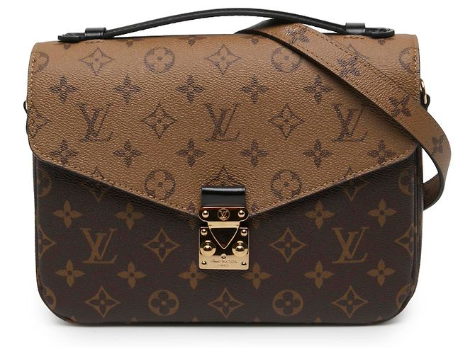 Louis Vuitton Brown Monogram Reverse Pochette Metis