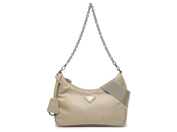 Bolso Prada Beige Re Nylon Re Edition 2005