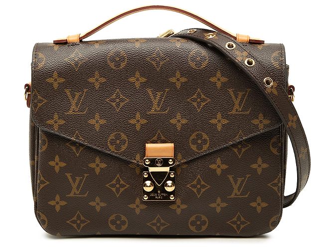Louis Vuitton Brown Monogram Pochette Metis