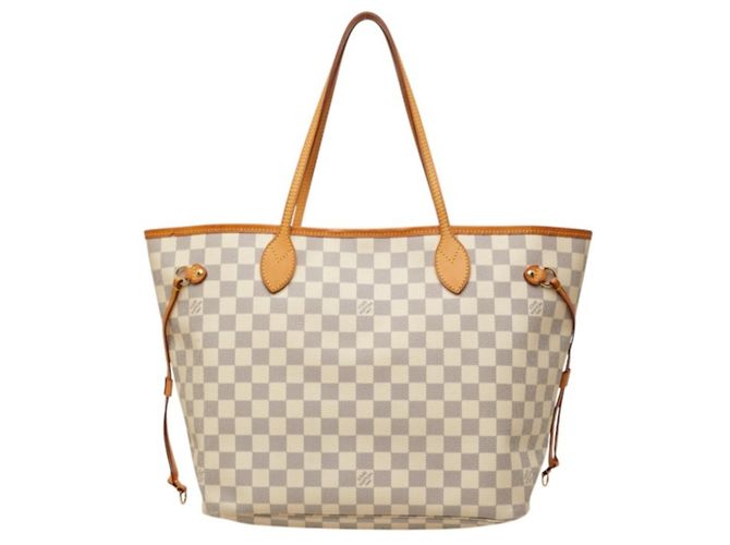 Saco Tote Louis Vuitton Damier Azur Neverfull MM