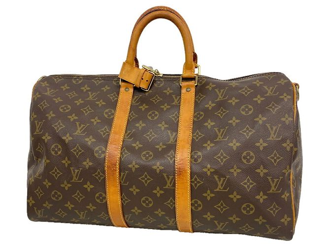 Bolsa Louis Vuitton Boston Monogram Keepall Bandoulière 45