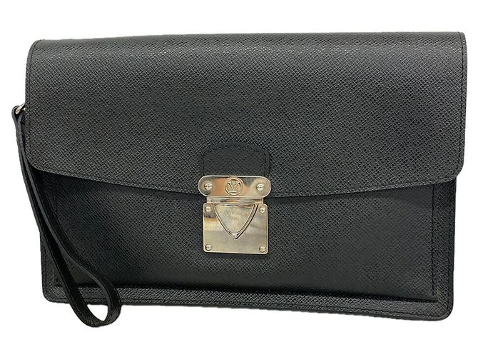 Sac pochette Louis Vuitton Taiga Belaia