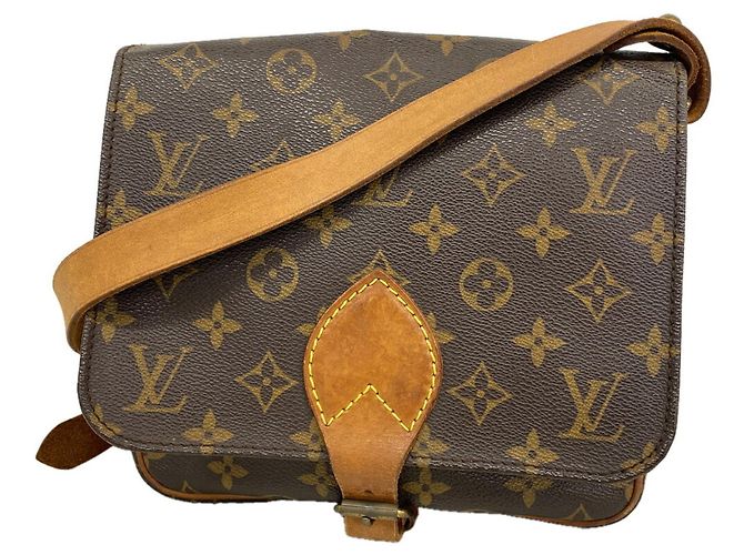 Borsa a tracolla Louis Vuitton Monogram Cartouchiere MM