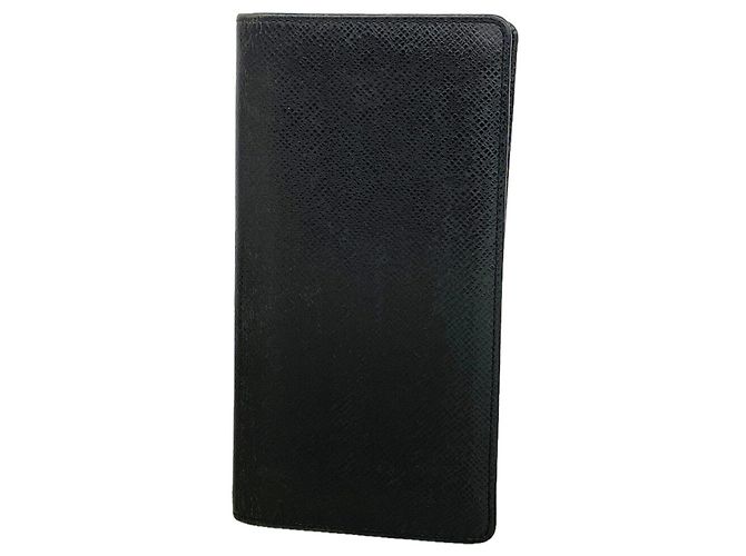Cartera larga Louis Vuitton Taiga en Ardoise