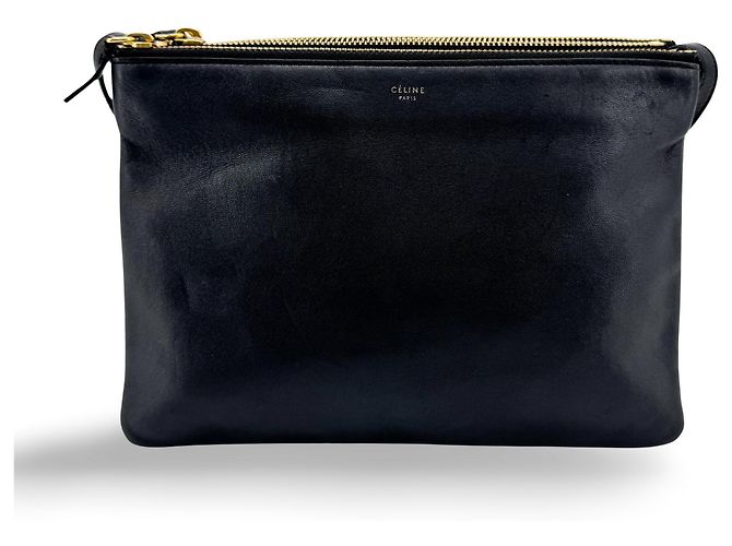 Céline Celine Trio Leather Small