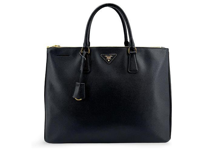 Prada Galleria Double Zip Saffiano Leather Large