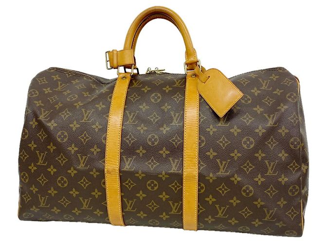 Borsa Boston Louis Vuitton Monogram Keepall 50