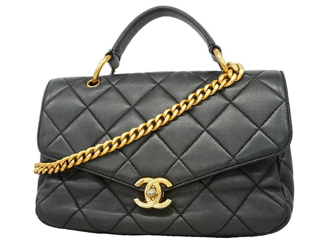 Timeless Borsa a spalla con catena Chanel Matelassé
