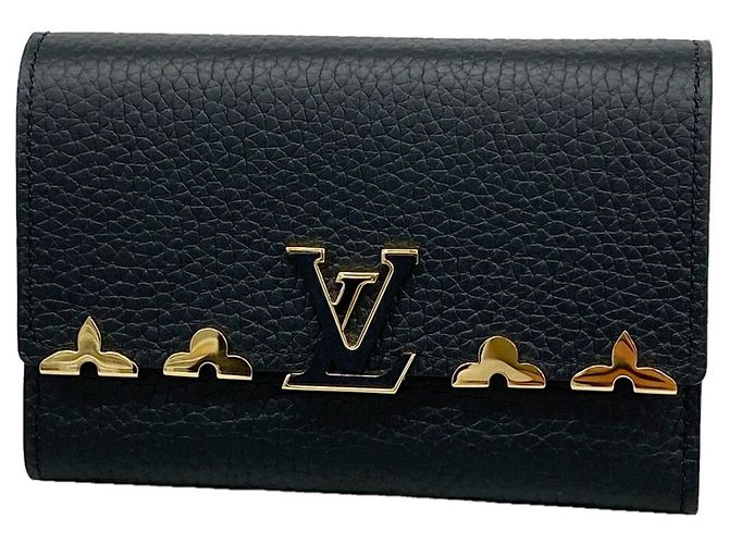 Louis Vuitton Noir Tri-fold Wallet