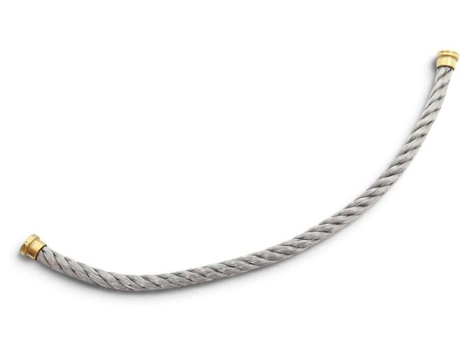 NEUF CABLE INTERCHANGEABLE FRED POUR BRACELET FORCE 10 6B0110 15 ACIER DORE