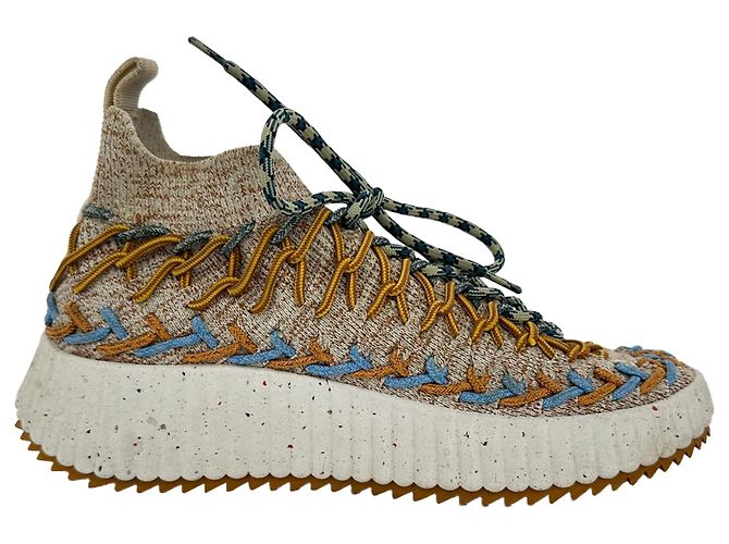 Sneakers Nama di Chloé in cotone multicolore
