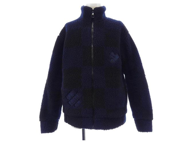 Blouson in pile Jacquard Damier Louis Vuitton