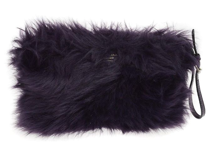 Clutch Prada em pele sintética Oversized