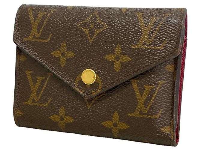 Cartera Louis Vuitton Fuchsia Tri-fold