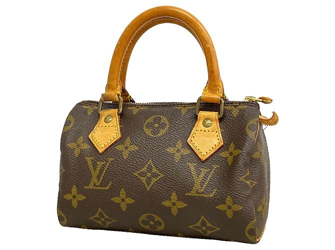 Sac à main Louis Vuitton Monogram Mini Speedy