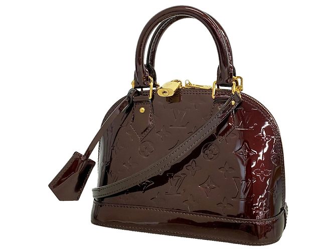 Sac à main Louis Vuitton Alma BB Vernis