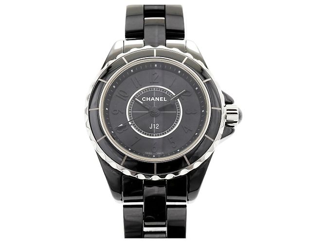 Chanel J12 Intense Black H4196 Dial Damenuhr