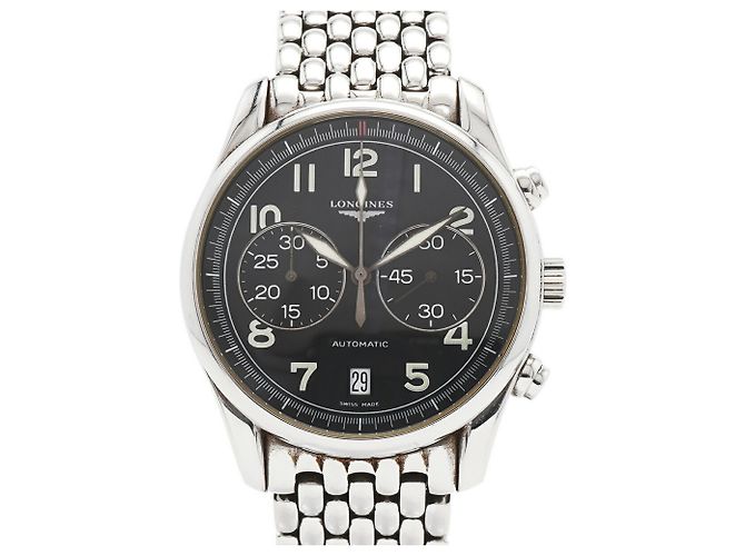 Orologio da uomo Longines Master Collection L2.629.4 Quadrante Nero