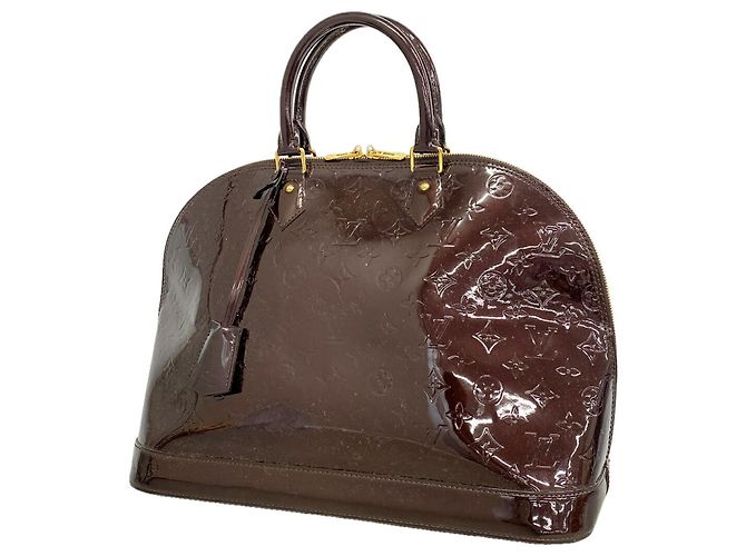 Sac à main Louis Vuitton Alma GM Vernis