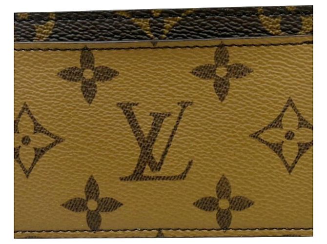 Louis Vuitton Monogram Reverse Card Case
