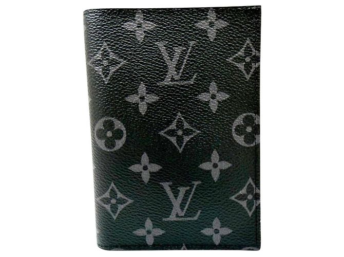 Louis Vuitton Monogram Eclipse Passport Cover