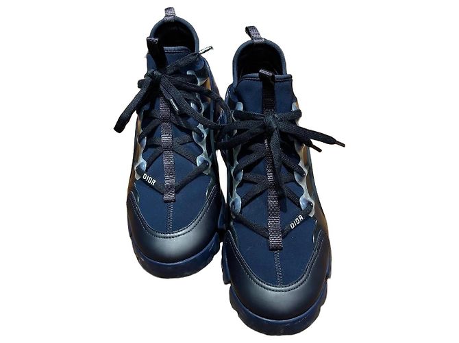Baskets Christian Dior D-Connect Bleu Foncé