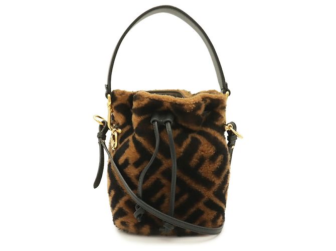 Borsa Secchiello Fendi Zucca Montresor Mini